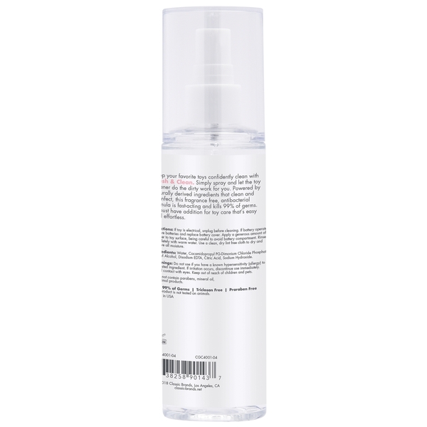 CG Fresh & Clean Spray Toy Cleaner Fragrance Free 4.4 oz. - Image 2