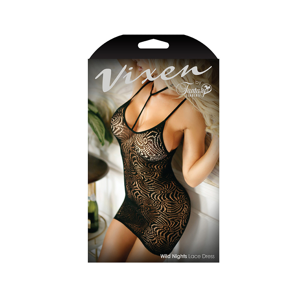 Wild Nights Lace Dress Os/Xl