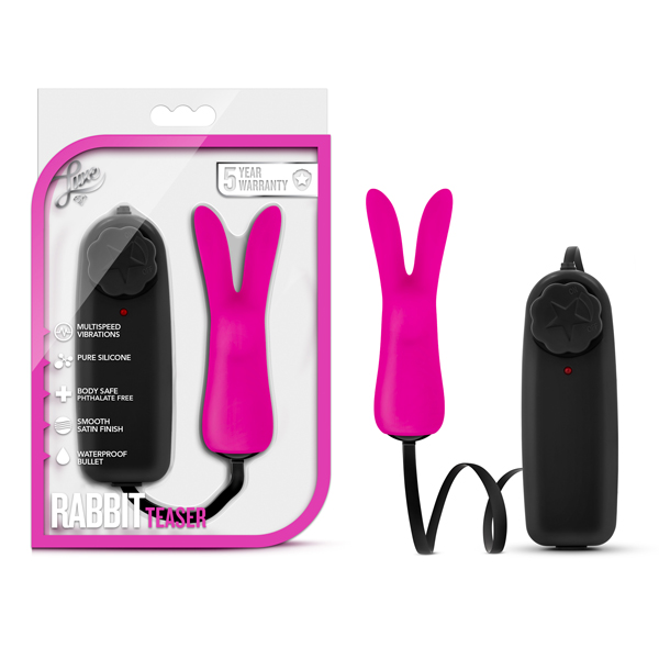 Luxe Rabbit Teaser Fuchsia