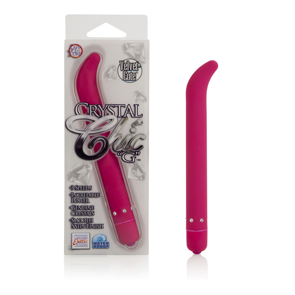 Crystal Chic "G" Pink