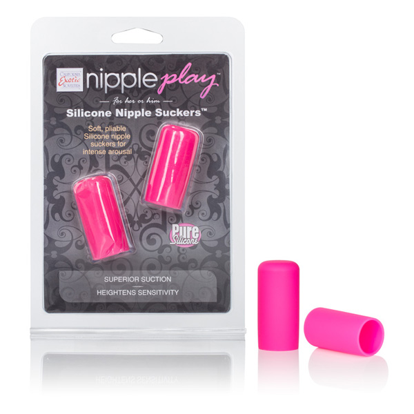 Nipple Play Silicone Nipple Suckers Pink