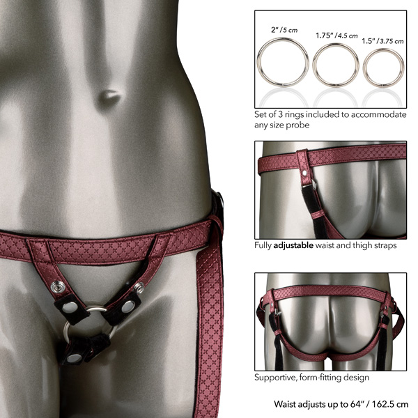 Her Royal Harness The Regal Duchess Red - Image 3
