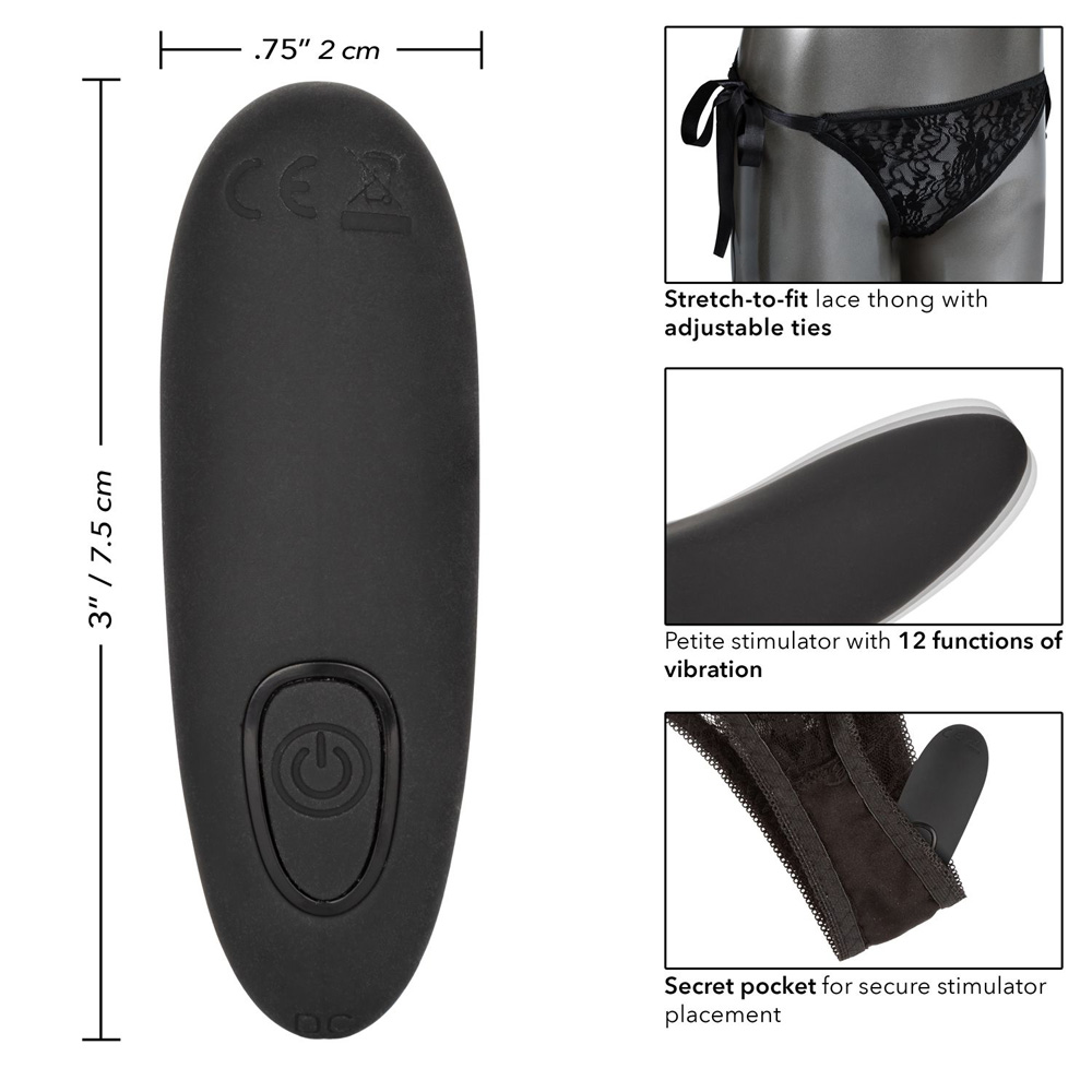 Remote Control Lace Thong Set - Image 3