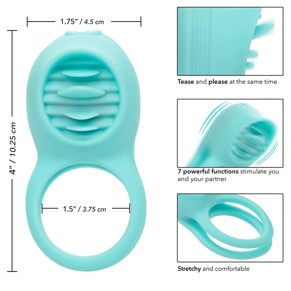 Silicone Rechargeable French Kiss Enhancer - Image 3