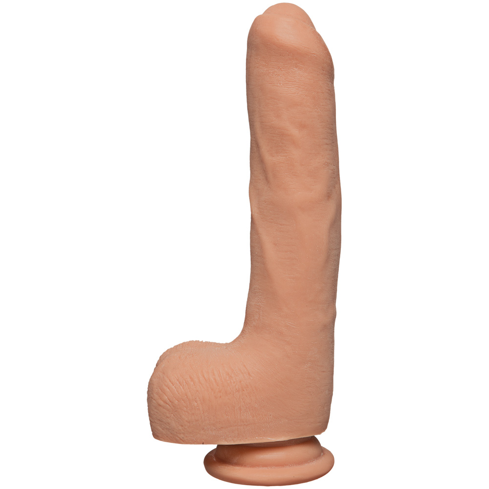 The D - Uncut D 9" With Balls Ultraskyn Vanilla - Image 2