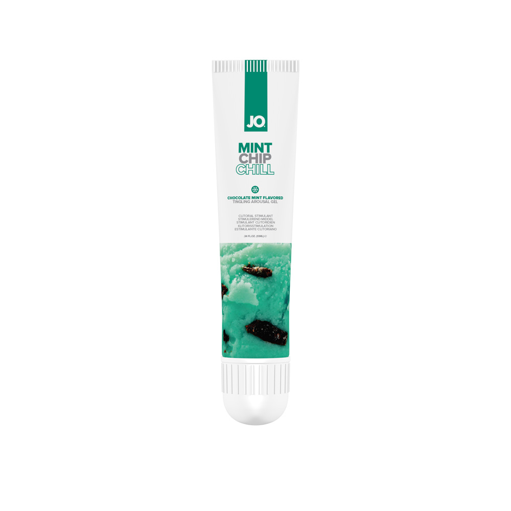 Jo Mint Chip Chill Flavored Arousal Gel .34 Oz - Image 3