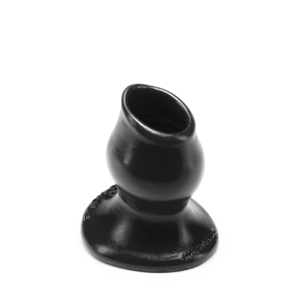Pighole-1 Small Hollow Plug Black - Image 2