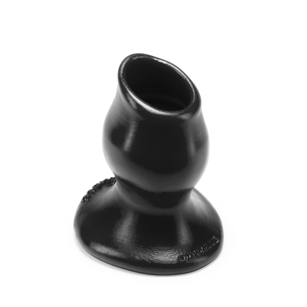 Pighole-2 Medium Hollow Plug Black - Image 2