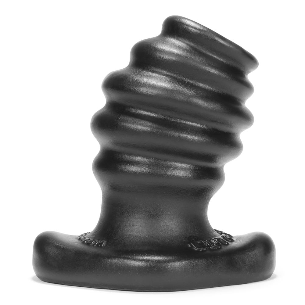 Butthole-3 Hollow Plug Black Large