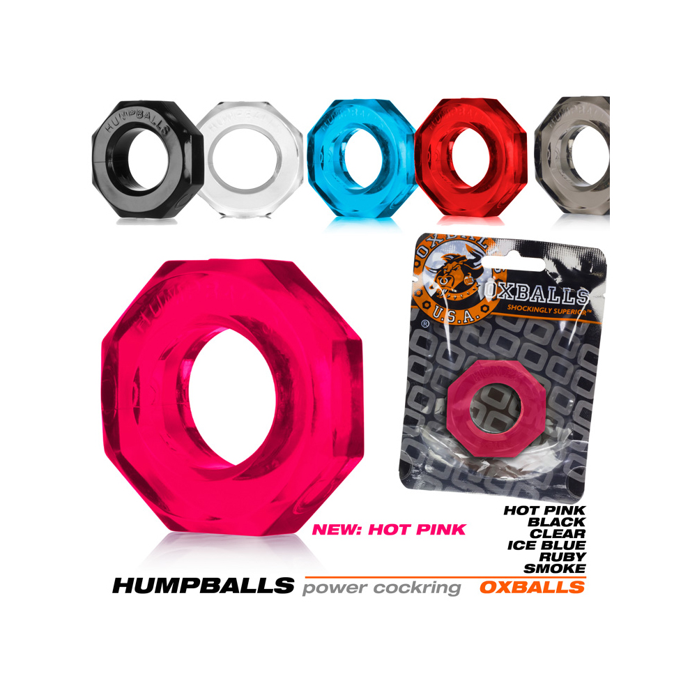 Humpballs Cockring Hot Pink - Image 3