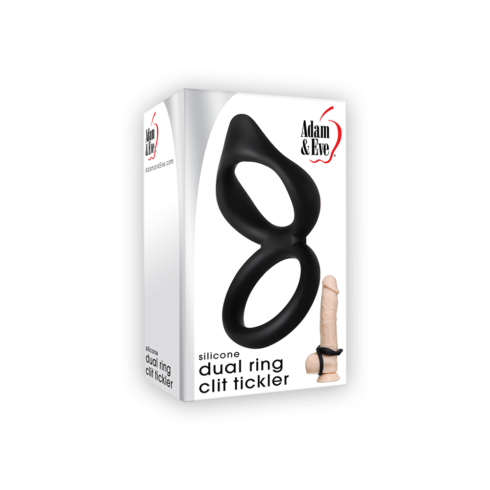 Silicone Dual Ring Clit Tickler