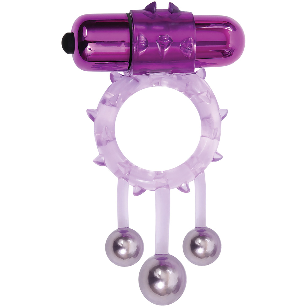 Triple Ball Bangin' Vibrating Ring - Image 2