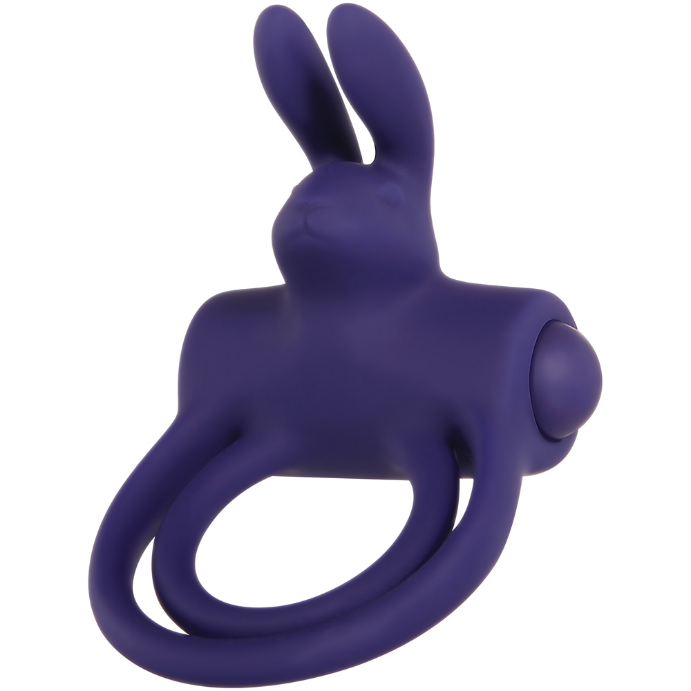 Adam & Eve Silicone Rechargeable Rabbit Ring - Image 2