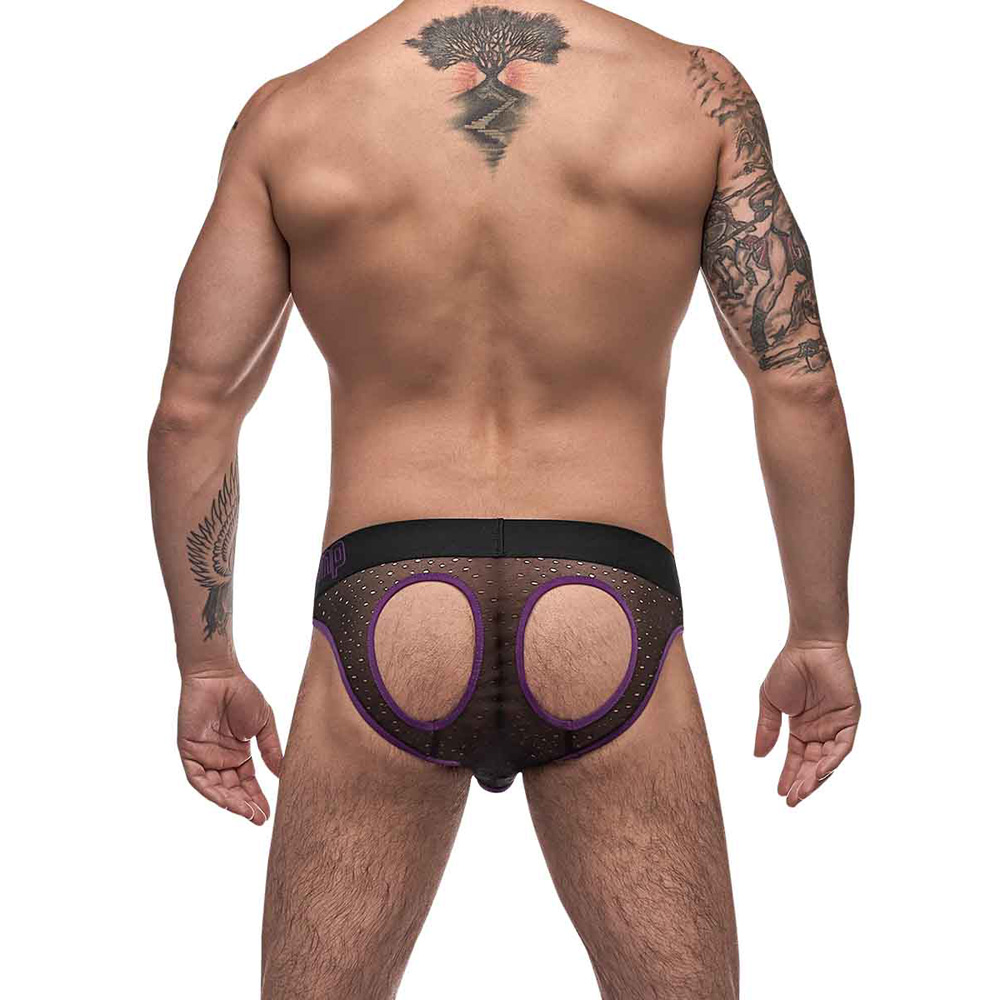 Airotic Mesh Butt Out Bikini Black Xl - Image 2