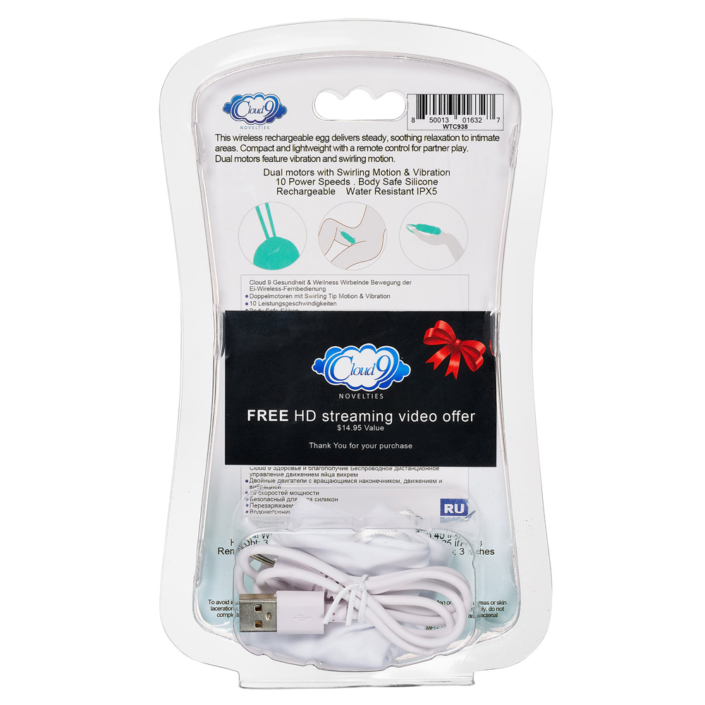 Health & Wellness Wireless Remote Control Egg Swirling Motion - Image 3