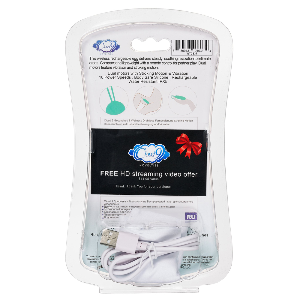 Health & Wellness Wireless Remote Control Egg Stroking Motion - Image 3