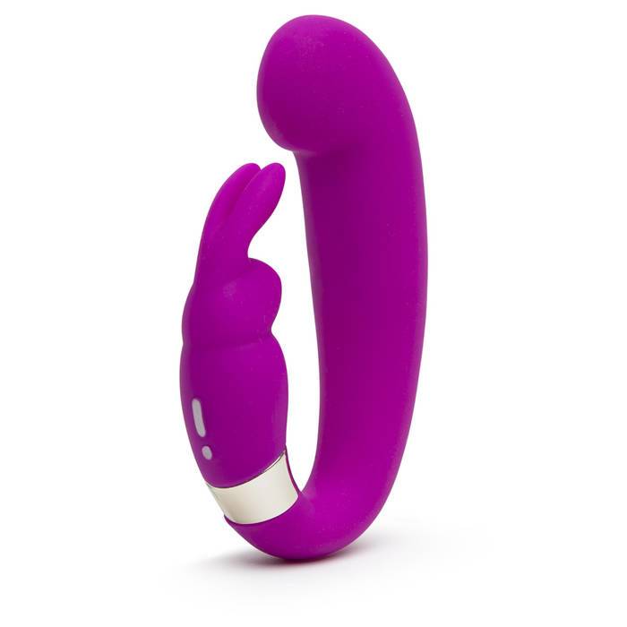 Happy Rabbit G-Spot Clitoral Curve Vibrator Purple - Image 2
