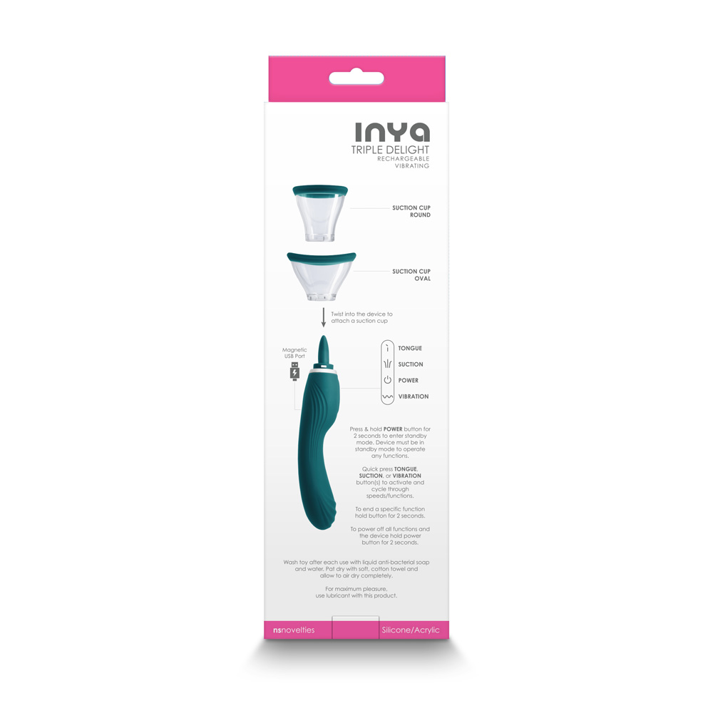 Inya Triple Delight Dark Teal - Image 3