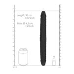Realrock Double Dong 14" Black - Image 3