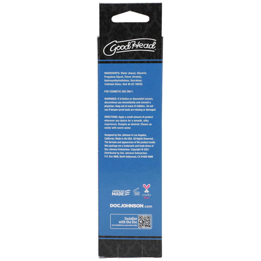 Goodhead Slick Head Glide Strawberry 4 oz. - Image 3