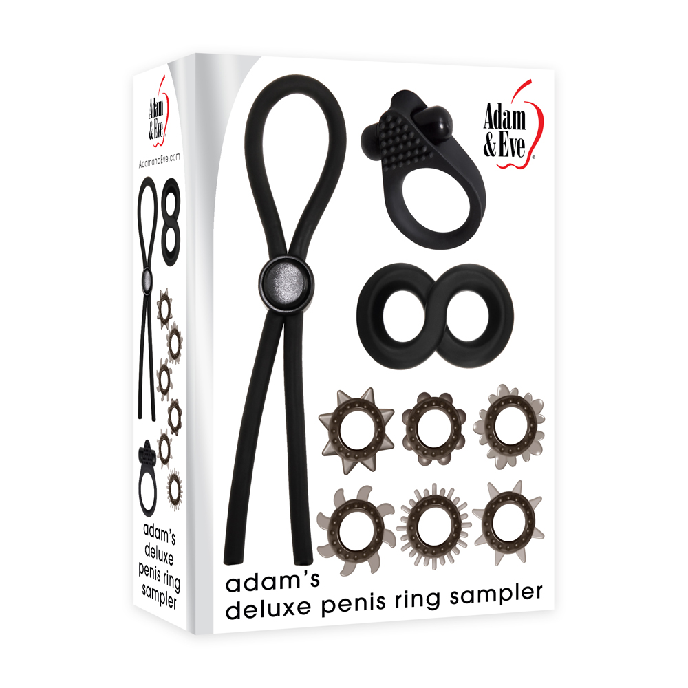 Adam's Deluxe Penis Ring Sampler