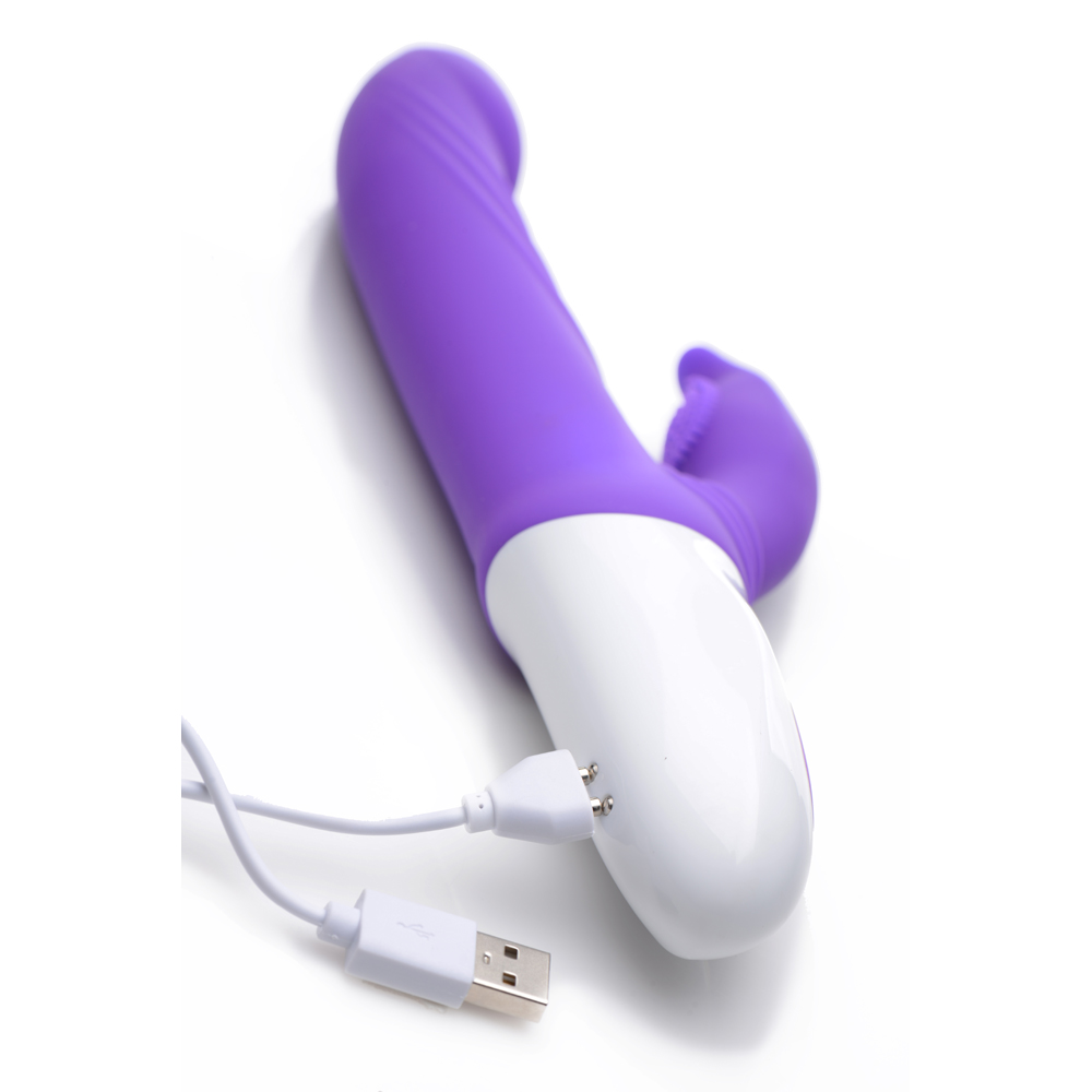 Inmi 10X Flipper Flicker Rabbit Vibrator With Moving Clitoral Stimulator - Image 3