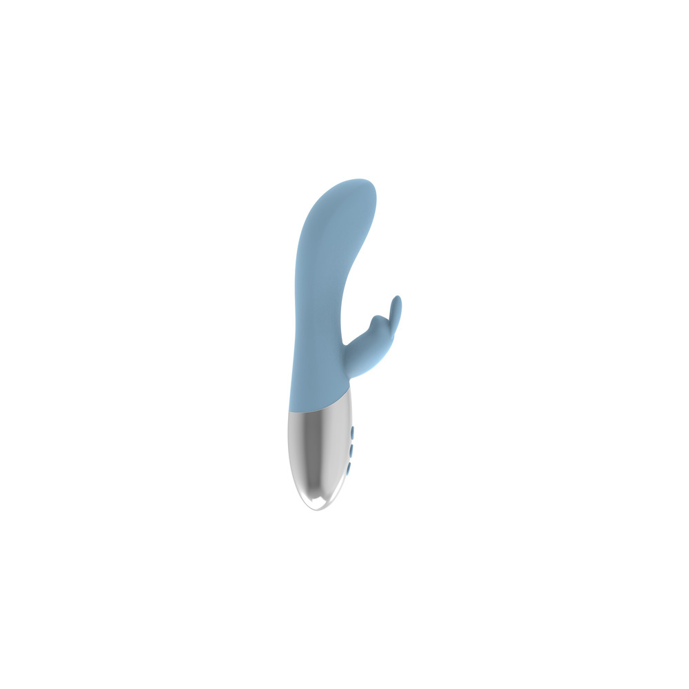 Thrillz Hoppy Endings Oscillating Heating Vibrator Blue - Image 3