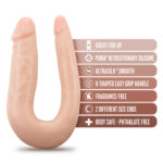 Dr. Skin Silicone Dr. Double 12" Double Dong Vanilla - Image 2
