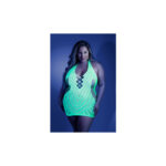 Shock Value Dress Queen Size Neon Green - Image 2