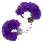 Ultra Fluffy Furry Cuffs Purple - Image 2