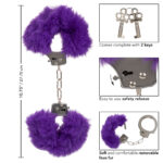 Ultra Fluffy Furry Cuffs Purple - Image 3
