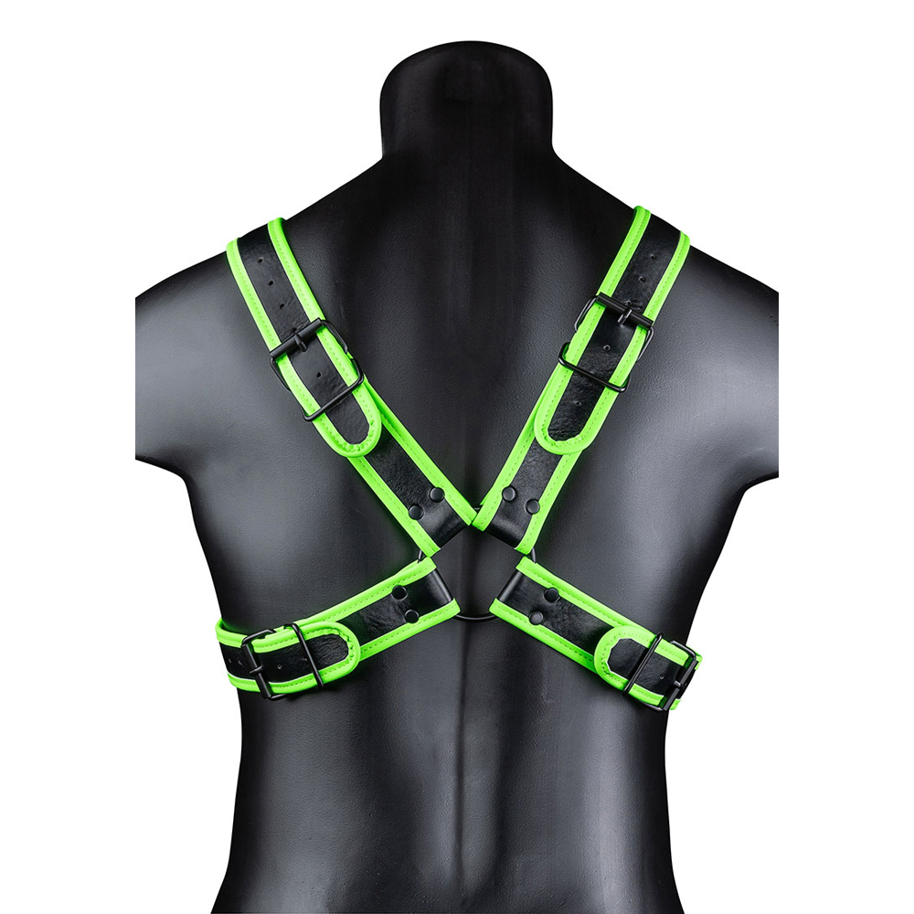 Ouch! Cross Harness Glow In The Dark S/M - Image 3
