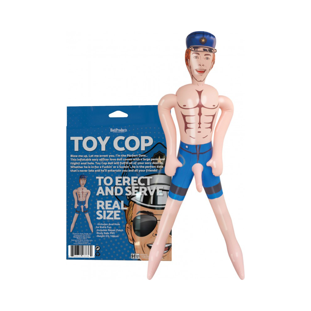 Cop Inflatable Party Doll - Image 2