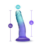 B Yours Morning Dew 5" Dildo Sapphire - Image 3