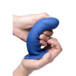 Squeeze-It Squeezable Thick Phallic Dildo Blue - Image 3