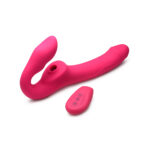 Strap U Mighty Licker Licking & Vibrating Strapless Strap-On W/ Remote - Image 3