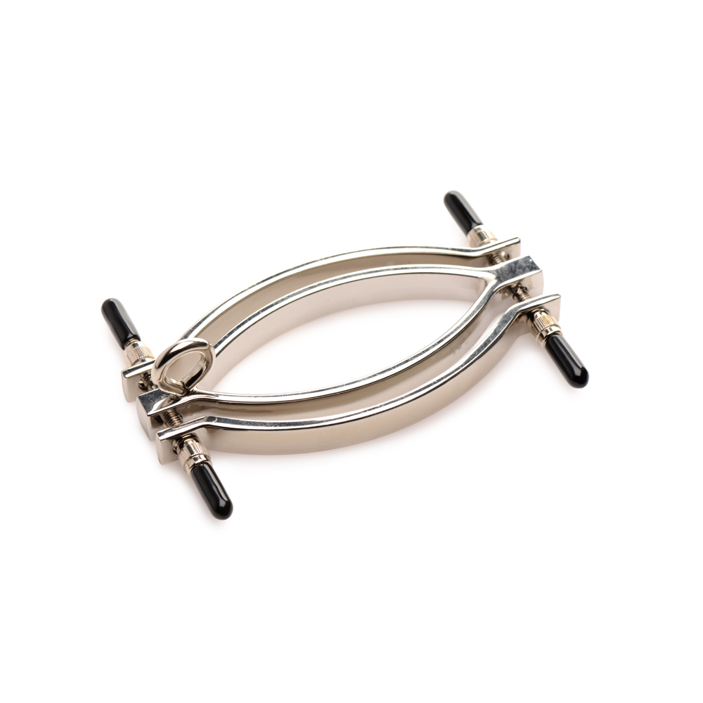 Master Series Pussy Tugger Adjustable Pussy Clamp With Leash - Image 3