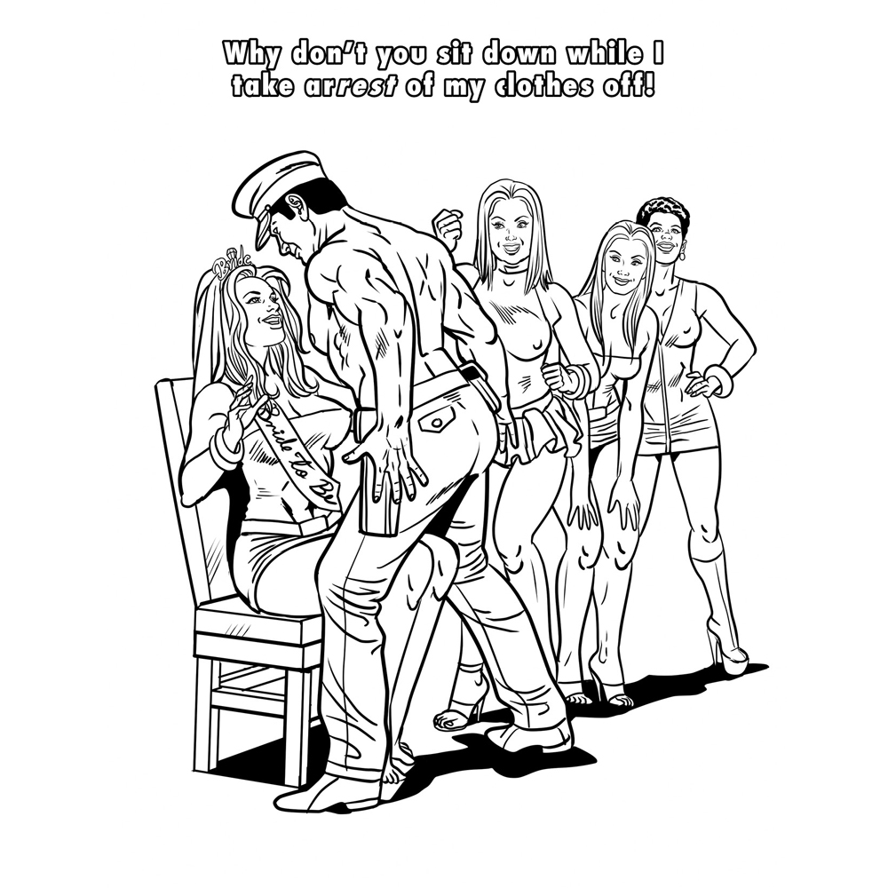 Bachelorette Party Coloring Book - Image 2