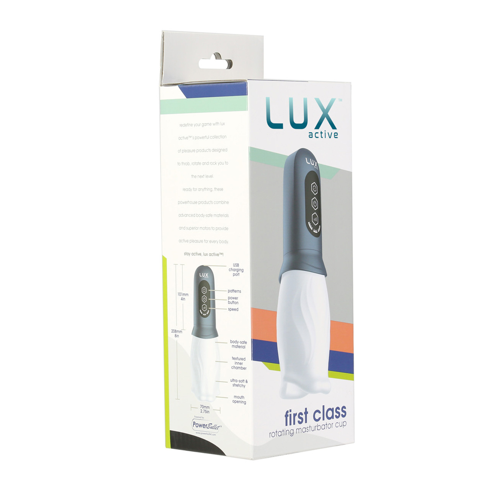 Lux Active First Class Rotating Masturbator Cup