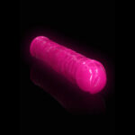 Realrock Glow In The Dark Double Dong 15'' Neon Pink - Image 2