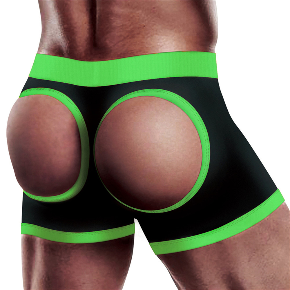 Get Lucky Strap-On Boxers Black/Green M/L - Image 3