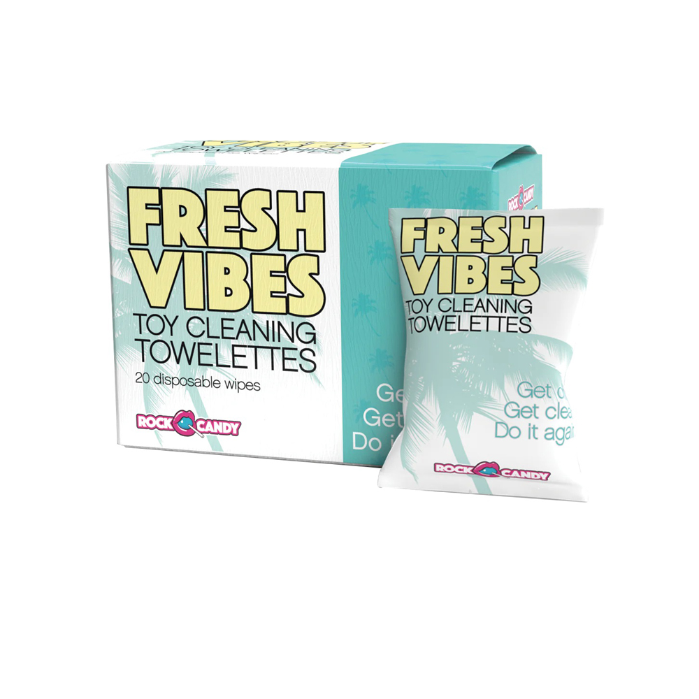 Fresh Vibes Toy Cleaning Towelettes Box Of 20