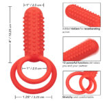 Silicone Rechargeable Vertical Dual Enhancer - Image 3