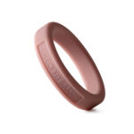Classic 1.75" (44 mm) Silicone Med. Stretch Penis Ring Skintone 5 - Image 2