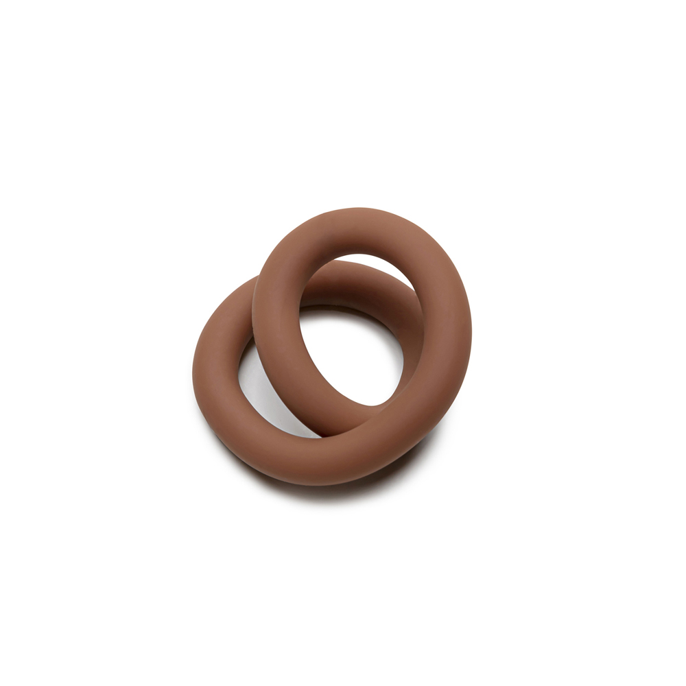 9" (229 mm) Silicone Hefty Wrap Ring Skintone 2 - Image 3