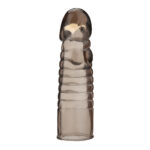 6" Ribbed Realistic Penis Enhancing Sleeve Extension - Image 2