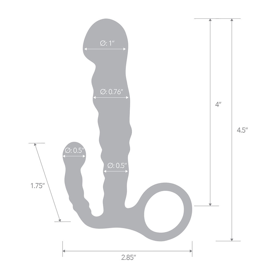 4.5" Beginners Prostate Massager - Image 3
