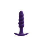 Twist Rechargeable Anal Plug Perfectly Purple - Image 3