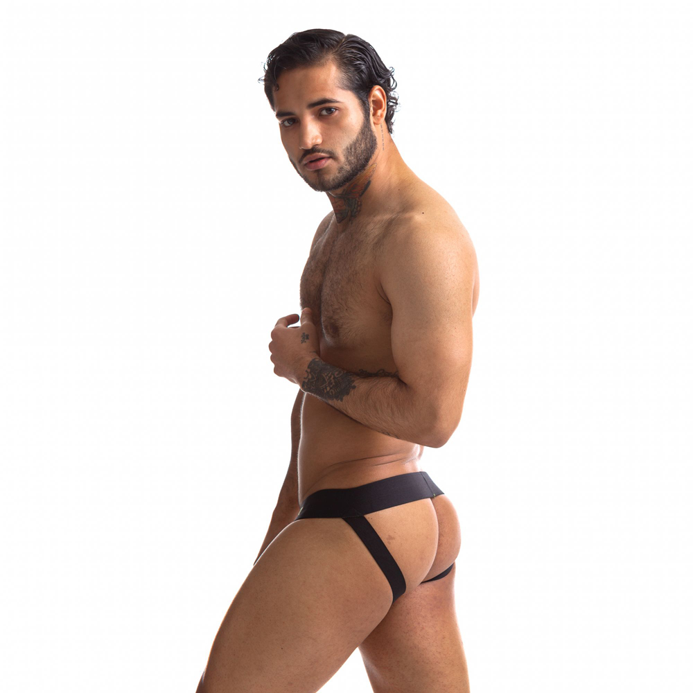 Sport Fucker Jersey Jock Black/Green Xl - Image 3