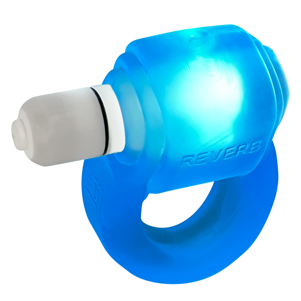 Glowdick Cockring With Led Blue Ice - Image 3
